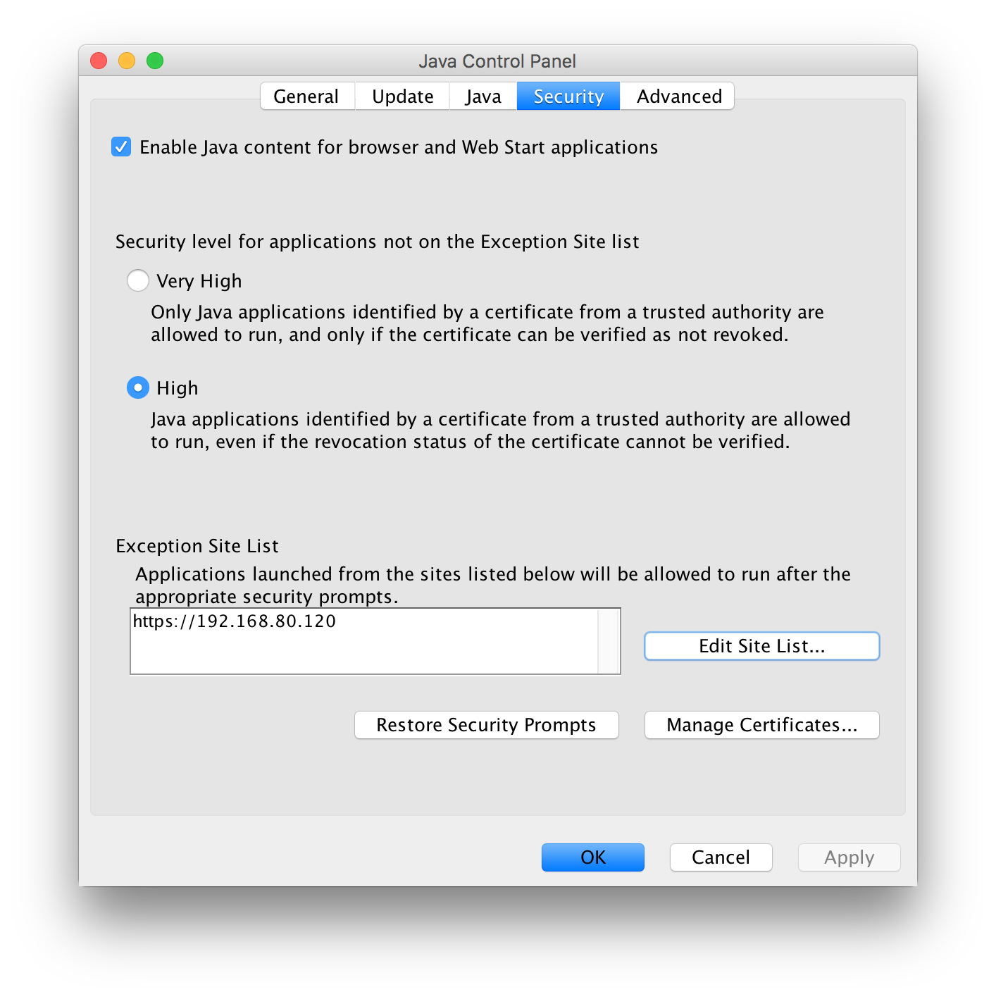 firefox with java for mac